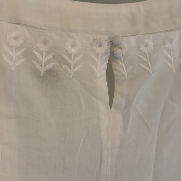 NWT J.Crew White Embroidered Sorento Dress - Picture 8 of 12
